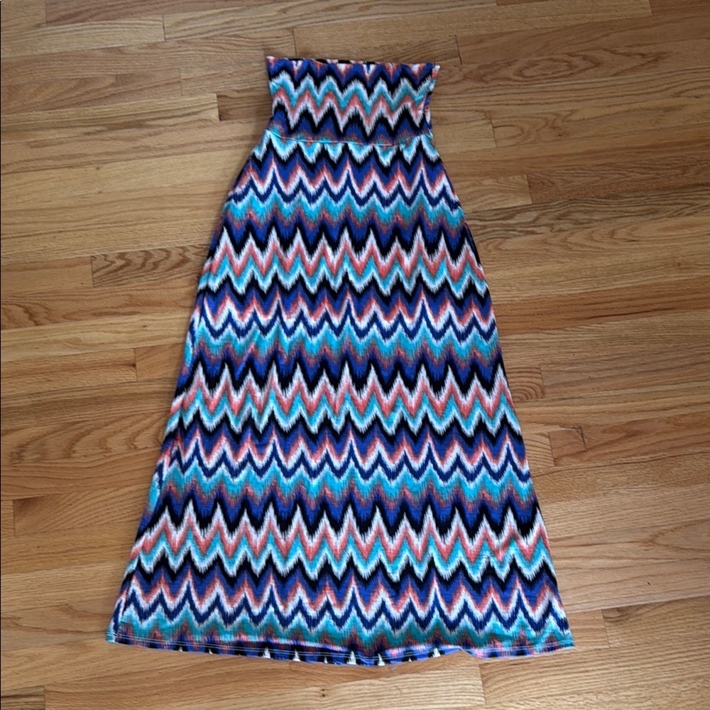 Strapless dress